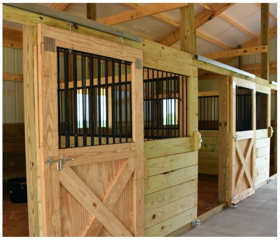 Horse Barn Stall Material
