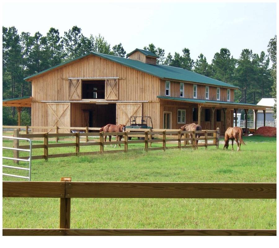 Horse Barns & Equestrian Post Frame Construction