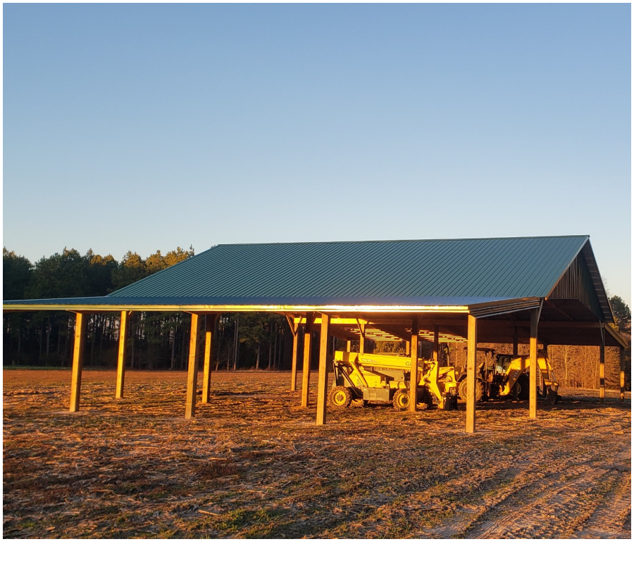 Agricultural & Open Shed Post Frame Building